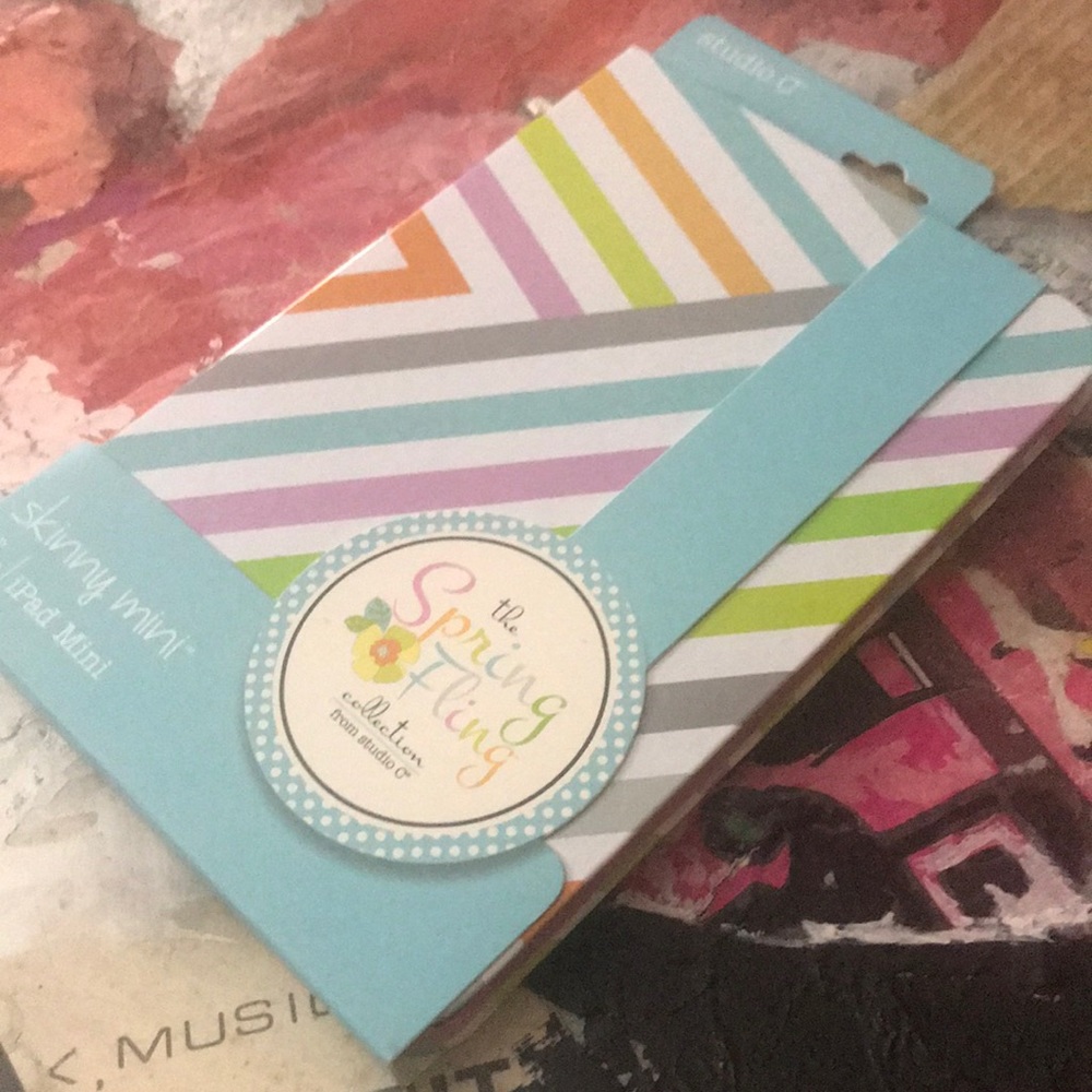 Spring Fling Skinny IPad Mini Case - Picture 2 of 5